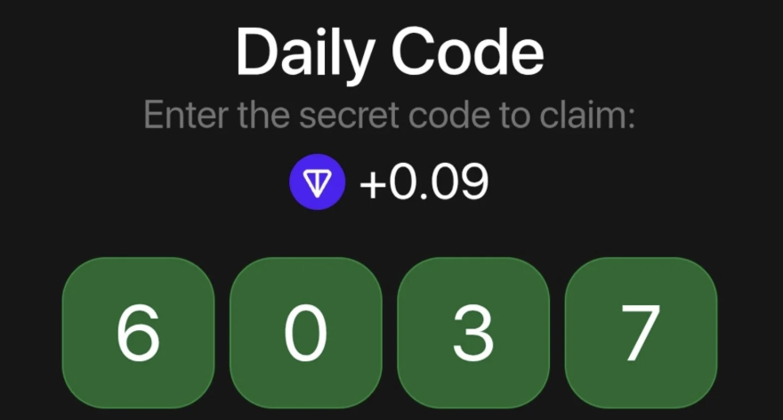 TonHash Daily Secret Code 23 June 2025